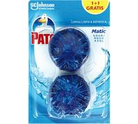 PATO WC MATIC Blauer déodorant 2 x 50 g