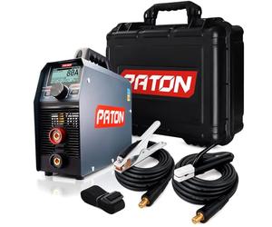 PATON PRO 160A Poste à Souder MMA, TIG Lift, Soudage Pulsé, 230V | Hot Start, Arc Force réglable, Anti-Stick, VRD, prise en charge d’un dévidoir externe, réglage numérique des paramètres