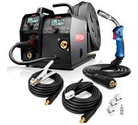 PATON ProMIG-250-15-4 Soudeur MIG sans gaz - 3-en-1 230V, 15-4 - Kit avec dévidoir 4 galets