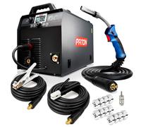 PATON StandardMIG-350A-400V - Poste à souder combiné professionnel 3 en 1 : MIG/MAG, MMA, TIG LIFT, poste à souder à gaz inerte et fil fourré, automatique
