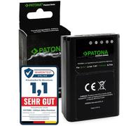 PATONA Batterie Premium BLN-1 PS-BLN-1 (1140 mAh) avec Infochip - Compatible avec Olympus Om-D E-M5 E-M1 / Om-D E-M5 Mark II etc.