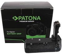 PATONA 1498 - Compatible avec poignée de Batterie Canon BG-E14 avec télécommande Infrarouge pour EOS 70D 80D (Compartiment à Piles pour 2 Piles LP-E6 ou 6 Piles AA)