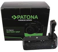 PATONA 1498 poignée de Batterie BG-E14 pour Canon EOS 70D 80D 90D | Télécommande IR intégrée, loge 2 batteries LP-E6 ou 6 piles AA, maintien sûr en prise de vue, comme le Canon BG-E14