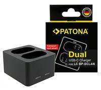 PATONA 1738 Chargeur Double pour Leica Q3/Q4 BP-SCL4