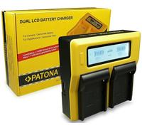 PATONA 1809 Chargeur Dual LCD pour F550/F750/F960