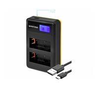 Patona 181957 Chargeur USB Double Pour Fuji NP-W126S LCD