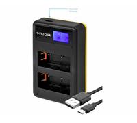 Patona 181957 Chargeur USB Double Pour Fuji NP-W126S LCD