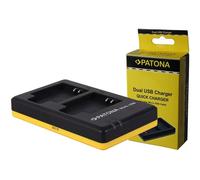 Patona 1962 Chargeur Double USB Pour Canon NB-11L Batterie