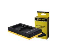 Patona 1962 Dual Chargeur USB pour Canon NB-11L