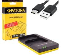 PATONA 1968 Chargeur Compatible avec la Batterie Canon LP-E6 LP-E6N LP-E6NH
