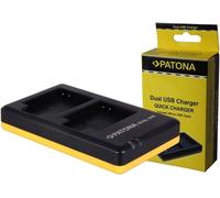 Patona 1969 Chargeur Double Compatible Canon NB-6L
