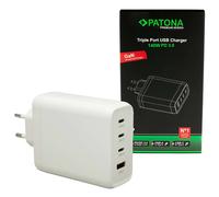 PATONA 2648 PREMIUM PD 140W 3X USB-C 1X USB-A ADAPTATEUR PD3.0 QC3.0