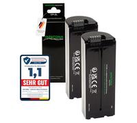 PATONA 2X Batterie pour Canon NB-CP2L, NB-CP1L 2000mAh 21.6V