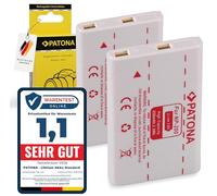 PATONA 2X Batterie pour Konica Minolta NP-200 NP200 650mAh