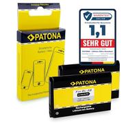 PATONA 2X Batterie pour Nokia BL-5B - 6020 6070 6120 7260 | Lot de 2 - aussi pour Nokia 3220, 5070, 5140, 5200, 5300, 5500, 6080, 6124 et 7360 - réserve fiable