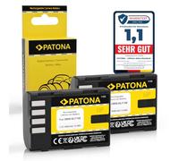 PATONA 2X Batterie pour Panasonic DMW-BLF19 BLF19E 1860mAh