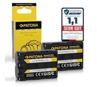 PATONA 2X Batterie pour Sony NP-FM500H FM500 1300mAh 7.2V