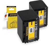 PATONA 2X Batterie pour Sony NP-FV70 NPFV70 1600mAh 6.8V