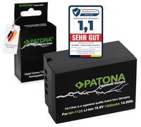 PATONA 2X Batterie Remplacement pour Fujifilm NP-T125 1300mAh 10.8V Compatible avec Fuji GFX-50S GFX-50S II GFX-50R GFX-100 GFX50S GFX 50S II GFX50R GFX100 GFX 100 NP T125 NPT125