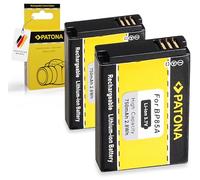 PATONA 2X Batterie Remplacement pour Samsung BP85a BP-85a 750mAh 3.7V Compatible avec Samsung Digimax PL210 PL211 SH100 ST200 ST200F ST201 ST201F ST205F WB210 IA-BP85a EA-BP85a