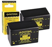 PATONA 2X DMW-BMB9 Batterie 895mAh Compatible avec Panasonic Lumix DC-FZ82 DC-FZ82D DC-FZ83 FZ82 FZ82D FZ83 DMC FZ40 FZ45 FZ47 FZ48 FZ60 FZ62 FZ70 FZ72 FZ100 FZ150 DMW BMB9 Leica BP-DC9 V-Lux 2
