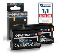 PATONA 2X Platinum Batterie pour Fujifilm NP-W235 NP W235 2600mAh 7.2V