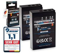 PATONA 2X Platinum PS-BLS-5 Batterie 1050mAh USB-C Input Compatible avec Olympus E-450 Om-D E-M10 Mark II III S IV Pen E-P3 E-PL1 E-PL2 E-PL3 E-PL5 E-PL6 E-P7 E-PL7 EPL8 EPL10 EP7 EPM1 EPM2 BLS5