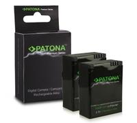 PATONA 2x PREMIUM AHDBT-301 AHDBT-302 Batterie de rechange 1180mAh compatible avec Go_Pro HD Hero 3 Hero 3+ HERO3 HERO3+ Black Silver White Edition Rollei Actioncam 420 AHDBT301 AHDBT302 AHDBT 301 302