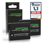 PATONA 2X Premium Batterie pour Canon LP-E8 LP-E8+ 1140mAh