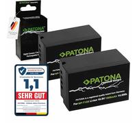 PATONA 2X Premium Batterie pour Fujifilm NP-T125 NPT125 1300mAh