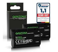 PATONA 2X Premium Batterie pour Nikon EN-EL15b EN-EL15 Z6 D7000, 2400mAh