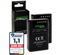 PATONA 2X Premium Batterie pour Olympus PS-BLN1 BLN-1 BLN1, 1140mAh 7.6V | Batterie pour OMD OM-D E-M1 EM1 EM5 E-M5 Mark II Pen F E-P5 EP5 Stylus XZ-2, 100% identique à l'original