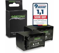 PATONA 2X Premium Batterie pour Panasonic VW-VBD58 VBD29 VBD78 5200mAh | Batterie pour AG-AC8 HC-X1000 AJ-PX270 AG-HVX200/201 AG-HPX250 AG-DVC30 AG-DVX100 AG-HPX171 AJ-PX270