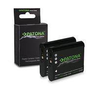 PATONA 2X Premium Li-90B Li-92B Batterie 1100mAh Compatible avec Olympus Stylus Creator XZ-2 XZ2 Traveller SH-50 SH50 SZ-15 SZ15 Tough TG-1 TG1 TG-2 TG2 Li90B Li92B Li 90B 92B