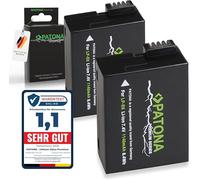 PATONA 2X Premium LP-E8+ Batterie 1140mAh Compatible avec Canon EOS 550D 600D 650D 700D Rebel T2i T3i T4i T5i Kiss X4 X5 X6i X7i Battery Pack LPE8 LP E8 LPE 8