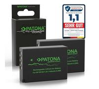 PATONA 2X Premium NP-W126 Batterie 1140mAh pour Fuji X-T2 X-T3