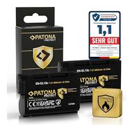 PATONA 2X Protect Batterie pour Nikon EN-EL15c en EL15b EL15 2600mAh 7.2V