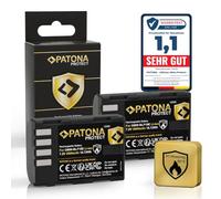 PATONA 2X Protect Batterie pour Panasonic DMW-BLF19 BLF19E, 2600mAh