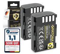 PATONA 2X Protect DMW-BLF19 E Batterie 2600mAh Compatible avec Panasonic Lumix DC-G9 G9L G9EG G9LEG GH5 GH5L GH5M GH5S GH4 GH4A GH4H GH4M GH4R GH4U GH3 GH3A GH3H Sigma BP-61 DMWBLF19E DMW BLF19