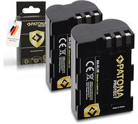 PATONA 2X Protect EN-EL3E Batterie de Rechange 2000mAh avec boîtier de Protection Compatible avec Nikon D50 D70 D70s D80 D90 D100 D200 D300 D300S D700 en EL3E ENEL3E