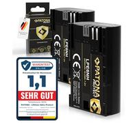 PATONA 2X Protect V1 Batterie LP-E6NH NTC 2250mAh Compatible avec Canon LP-E6N LP-E6 EOS R7 R6II R5 7D 6D 5D Mark II III IV 60D 70D 80D 90D
