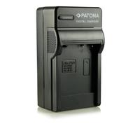 PATONA 3in1 Chargeur pour Panasonic DMW-BCF10, DMW-BCF10E, CGA-S106C | Chargeur pour Lumix DMC FP8 FX60 FS7 FS25 FS42 FS62 FX500 FX550 FX580 FT1 TS1, avec secteur 220V & câble auto 12V/24V