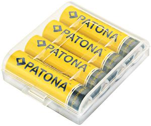 PATONA 4x Piles Rechargeables AA LR6 2450mAh