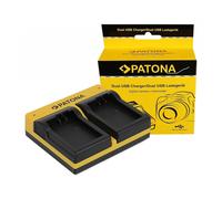 Patona 7704 Chargeur de Batterie Double pour Nikon EN-EL25