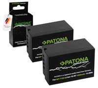 PATONA® Batterie de remplacement haute performance pour Fujifilm NP-T125 14.0Wh GFX 50S, GFX 50R et GFX 100 Un paquet de 2