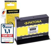 PATONA Batterie de Remplacement pour Insta IS360X2B, 1700mAh / 6.5Wh / 3.85V, Standard IPX8 Compatible avec Insta360 One X2 Action Cam