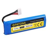 PATONA Batterie de Remplacement pour JBL GSP872693 01, 3000mAh 3,7V Li-Polymer, Compatible avec JBL Flip 4 / Flip4 Special Edition, Haut-Parleur Enceinte Bluetooth Speaker