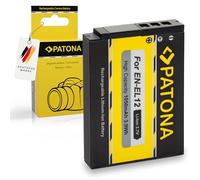 PATONA Batterie de Remplacement pour Nikon EN-EL12 1050mAh Compatible avec Coolpix A1000 A900 AW130 AW100 B600 P340 P310 S6300 S8000 S8100 S8200 S9100 S9500 S9700 S9900 S1000pj S1200pj W300 en EL12