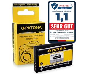 PATONA Batterie EN-EL23 1700 mAh 3.8 V pour Nikon Coolpix P900 B700 | Batterie de rechange 1700 mAh / 6,5 Wh pour Nikon Coolpix P900S, P610, P610S, P600 et S810c, forte autonomie