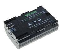 PATONA - Batterie - Li-Ion - 1600 mAh - pour Canon LC-E6, LC-E6E, XC10, XC15; EOS 5D, 5DS, 60, 6D, 70, 7D, 80, 90, R, R5, R6, R7, Ra Noir G